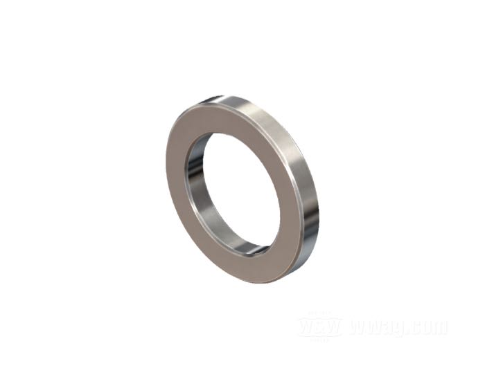 Distanzstück von Bates; für 3/4” Achsen; Edelstahl; Länge: 4 mm; Außen-Ø: 1.125 ”; Innen-Ø: 0.75 ”; Deutschland; Bruttogewicht: 10 g