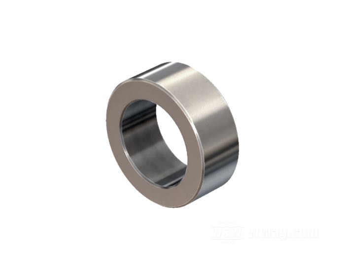 Distanziatore di Bates; per perni di 3/4”; acciaio inox; lunghezza: 11 mm; Ø esterno: 1.125 ”; Ø interno: 0.75 ”; Germania; peso lordo: 30 g