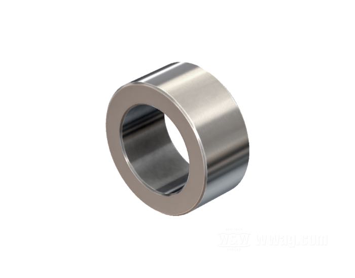 Distanzstück von Bates; für 3/4” Achsen; Edelstahl; Länge: 13 mm; Außen-Ø: 1.125 ”; Innen-Ø: 0.75 ”; Deutschland; Bruttogewicht: 40 g
