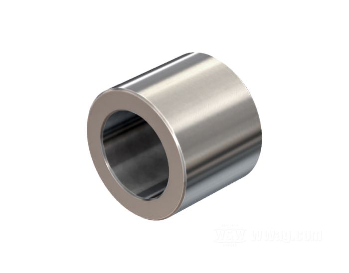 Distanzstück von Bates; für 3/4” Achsen; Edelstahl; Länge: 23 mm; Außen-Ø: 1.125 ”; Innen-Ø: 0.75 ”; Deutschland; Bruttogewicht: 50 g