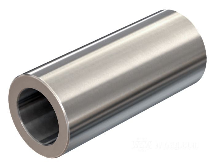 Spacer by Bates; for 3/4” Axles; stainless steel; length: 66 mm; outer Ø: 1.125 ”; Inner Ø: 0.75 ”; Germany; gross weight: 190 g