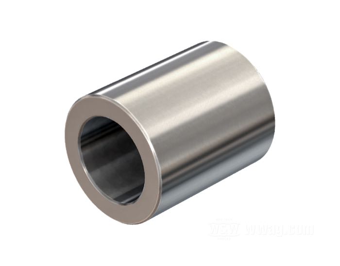 Distanzstück von Bates; für 3/4” Achsen; Edelstahl; Länge: 35 mm; Außen-Ø: 1.125 ”; Innen-Ø: 0.75 ”; Deutschland; Bruttogewicht: 100 g