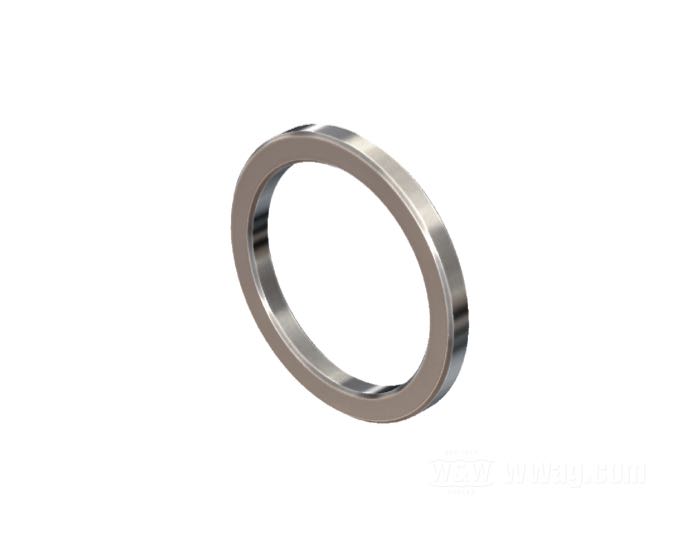 Spacer by Bates; for 1” axles; stainless steel; length: 3 mm; outer Ø: 1.26 ”; Inner Ø: 1.0 ”; Germany; gross weight: 10 g