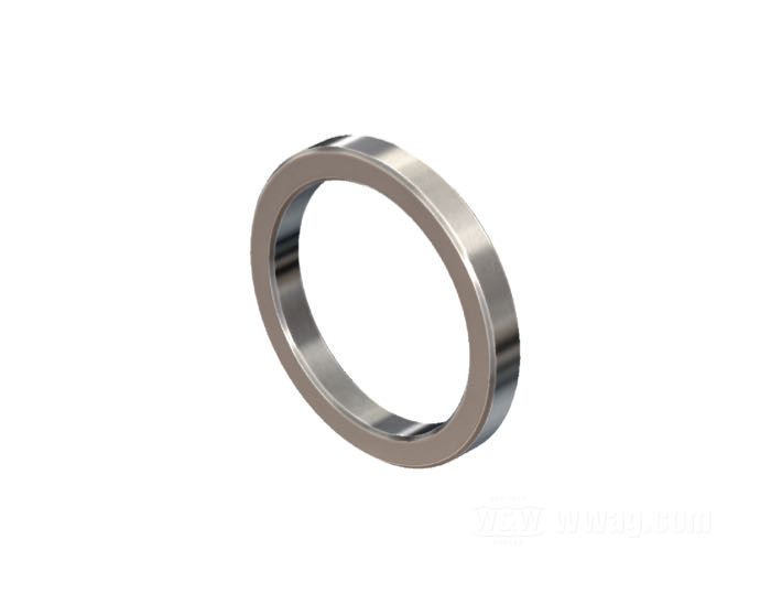 Spacer by Bates; for 1” axles; stainless steel; length: 4 mm; outer Ø: 1.26 ”; Inner Ø: 1.0 ”; Germany; gross weight: 10 g