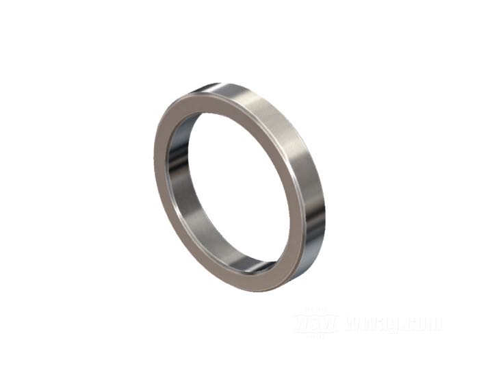 Spacer by Bates; for 1” axles; stainless steel; length: 5 mm; outer Ø: 1.26 ”; Inner Ø: 1.0 ”; Germany; gross weight: 10 g