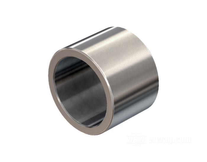 Distanziatore di Bates; per perni di 1”; acciaio inox; lunghezza: 23 mm; Ø esterno: 1.26 ”; Ø interno: 1.0 ”; Germania; peso lordo: 50 g