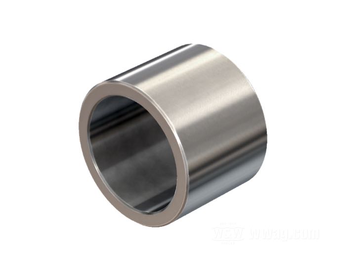 Spacer by Bates; for 1” axles; stainless steel; length: 24 mm; outer Ø: 1.26 ”; Inner Ø: 1.0 ”; Germany; gross weight: 60 g