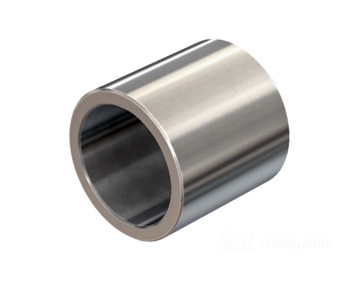 Spacer by Bates; for 1” axles; stainless steel; length: 31 mm; outer Ø: 1.26 ”; Inner Ø: 1.0 ”; Germany; gross weight: 70 g