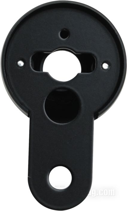 Mounting kit by MMB; for MMB Basic + Target mechanical speedometers; steel / plastic, black; with cup and bracket; gross weight: 60 g