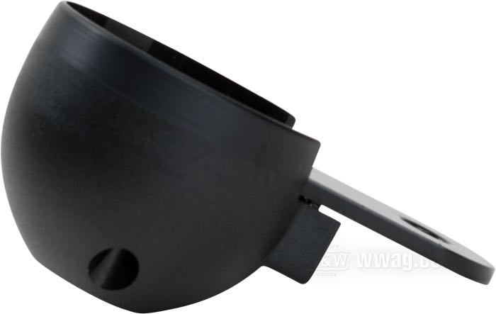 Mounting kit by MMB; for MMB Basic + Target mechanical speedometers; steel / plastic, black; with cup and bracket; gross weight: 60 g
