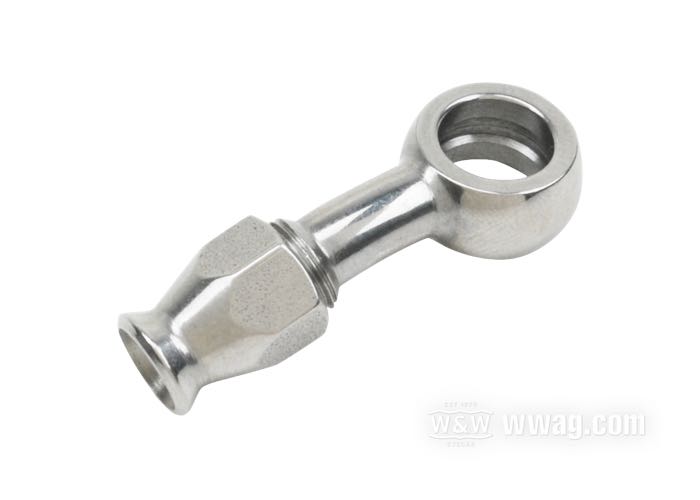 Fitting by Goodridge; for Brake line; stainless steel, banjo 20°; Ø 10 mm; gross weight: 20 g