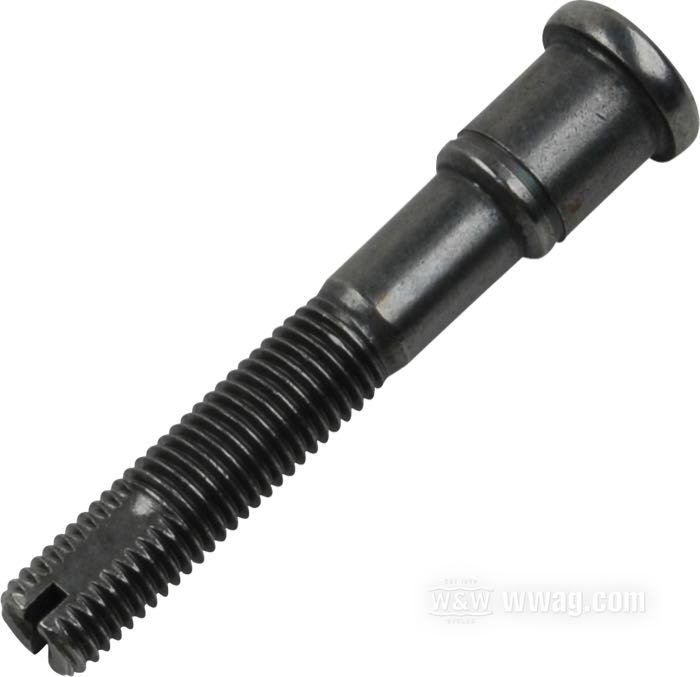 Vis de réglage; adaptable à Sportster 1994-2003; acier, tête fendue; longueur: 52 mm; filetage: 5/16”-24; remplace OEM HD 11752; USA; poids brut: 20 g