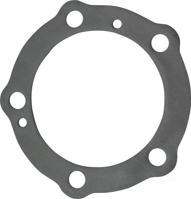 Joint de S&S; pour Culasse; adaptable à Panhead; composite métal/graphite; alésage nominal: 3-5/8 ”; grosseur: 0.040”; poids brut: 20 g