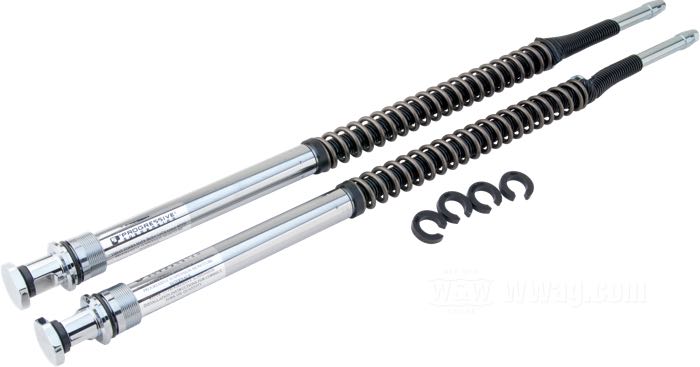 Kit cartucce d'amortizzazione di Progressive Suspension; per Forcella idraulica; atto per Softail FLST 2000-2017; acciaio / acciaio per molle; peso lordo: 3.71 kg