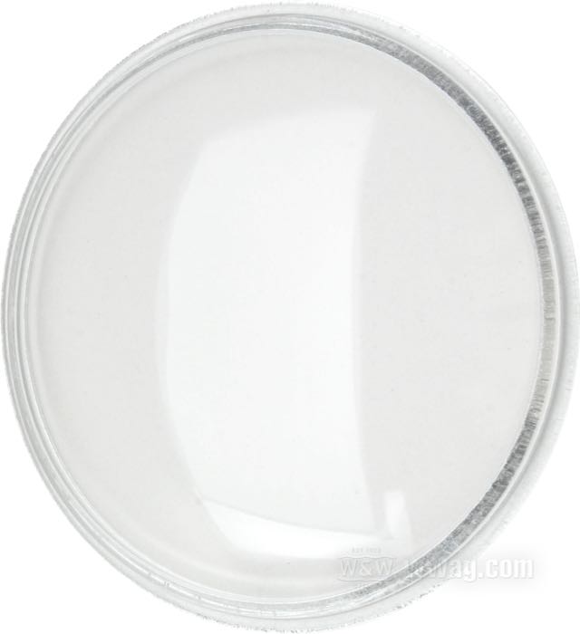 Lens; for Spotlights →1961; glass, clear; Ø 4-1/2”; replaces OEM HD 68660-38; gross weight: 90 g