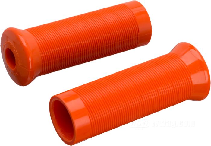 Grip set »CMS«; fits models 1936-1973; duroplastic plastics, orange; inner-Ø left: 1-1/8 ”; inner-Ø right: 1-1/8 ”; USA; gross weight: 130 g