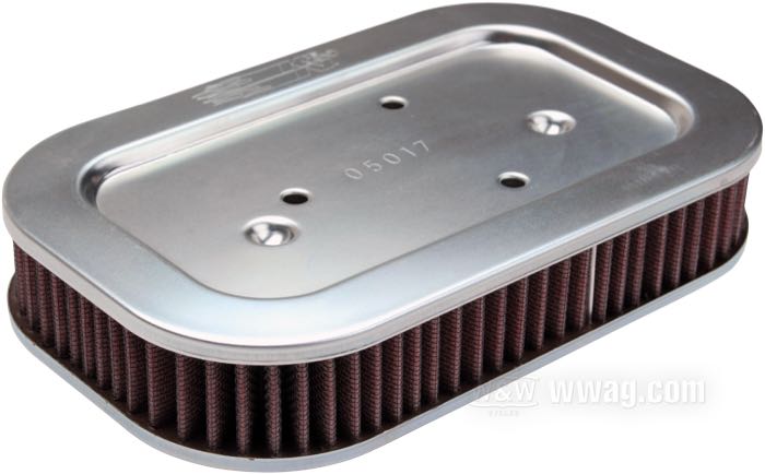 Elément filtrant de K&N; adaptable à Evo Sportster 2004-2013, sauf modelo Seventy-Two ; caoutchouc / coton / acier; remplace OEM HD 29331-04; poids brut: 690 g