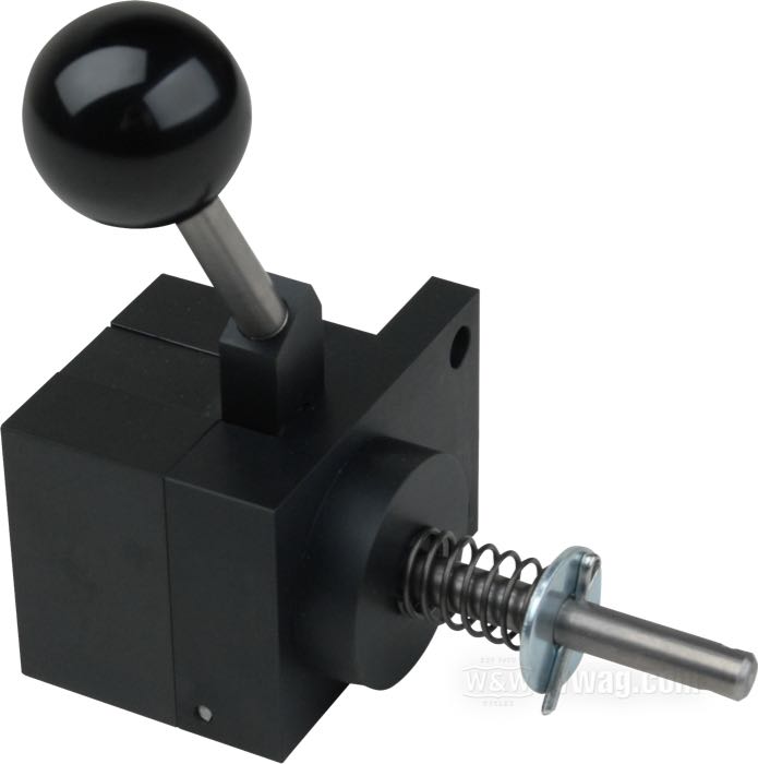 Dispositivo de arranque »Pull Start«; apropiado para FL/FX 1965-1984, FXWG, FXST 1980-1988; aluminio, anodizado negro; peso bruto: 450 g