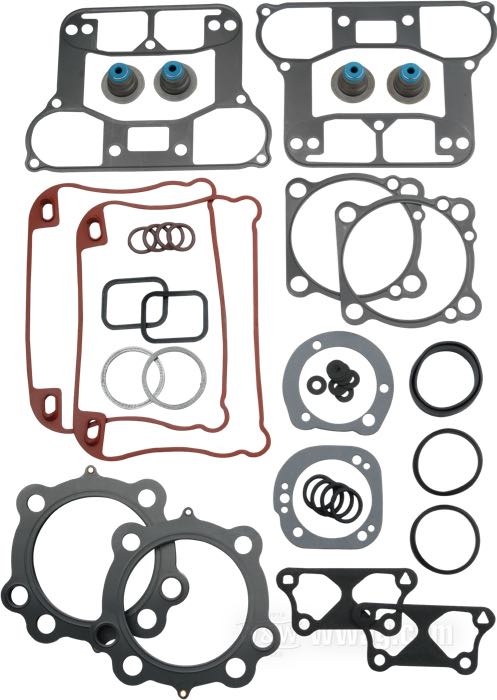 Dichtsatz von Cometic Gasket; für Zylinder und Köpfe; passend für Evo Sportster 1200 2004-2006; mit 0.030 MLS Kopfdichtung; Papier / Gummi / Stahl; Bohrung (Nennmaß): 3-1/2 ”; ersetzt OEM HD 17049-04; USA; Bruttogewicht: 340 g