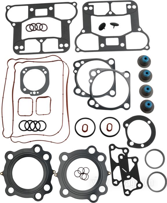 Dichtsatz von Cometic Gasket; für Zylinder und Köpfe; passend für Evo Sportster 883 2007-2020; mit 0.040 MLS Kopfdichtung; Papier / Gummi / Stahl; Bohrung (Nennmaß): 3 ”; ersetzt OEM HD 17049-04A; USA; Bruttogewicht: 410 g