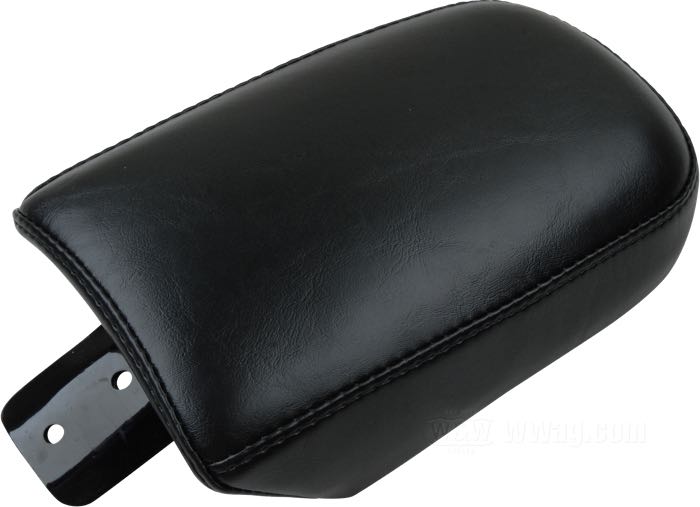 Taco »Bare Bones Standard« de Le Pera; apropiado para Dyna 2004-2005; piel sintética, negro, altura frontal: 7 cm / altura trasera: 5 cm; largo x ancho: 27 x 17 cm; EE. UU.; peso bruto: 1 kg