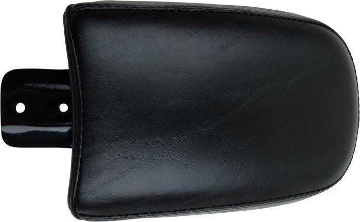 Taco »Bare Bones Standard« de Le Pera; apropiado para Dyna 2004-2005; piel sintética, negro, altura frontal: 7 cm / altura trasera: 5 cm; largo x ancho: 27 x 17 cm; EE. UU.; peso bruto: 1 kg