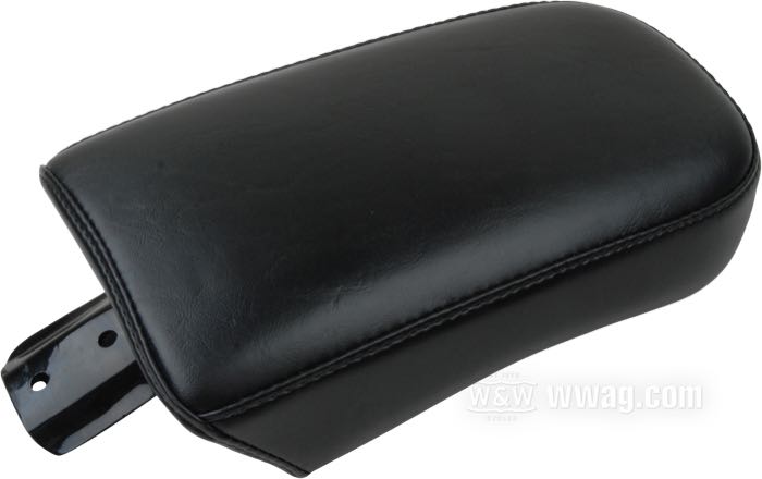Pouf »Bare Bones Standard« de Le Pera; adaptable à FXDWG 2004-2005; simili cuir, noir, hauteur avant: 6 cm / hauteur arrièrer: 5 cm; longueur x largeur: 30 x 17 cm; USA; poids brut: 1 kg