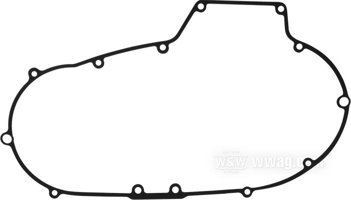 Gasket »AFM« by Cometic Gasket; for Outer primary chain guard; fits Sportster 1991-2003; aluminum / rubber; replaces OEM HD 34955-89; gross weight: 10 g