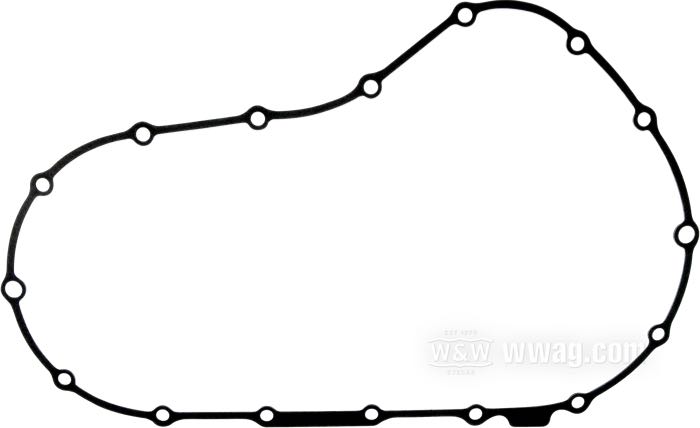 Gasket »AFM« by Cometic Gasket; for Outer primary chain guard; fits Sportster 2004-2020; aluminum / rubber; replaces OEM HD 34955-04; gross weight: 20 g