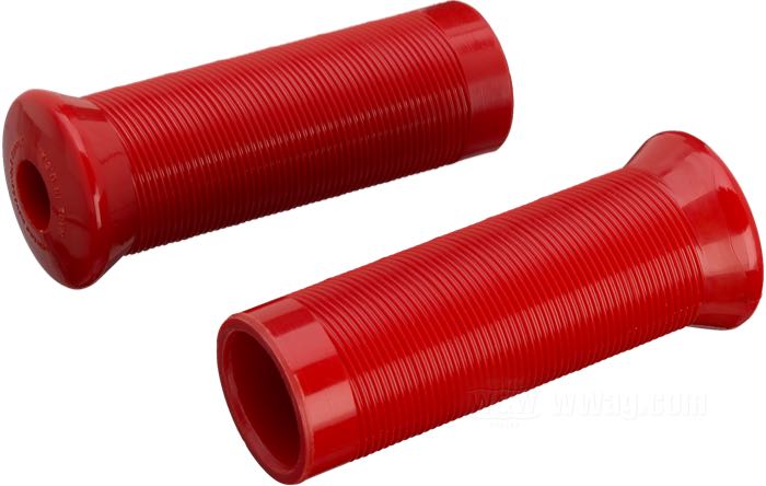 Grip set »CMS«; fits models 1936-1973; duroplastic plastics, red; inner-Ø left: 1-1/8 ”; inner-Ø right: 1-1/8 ”; USA; gross weight: 130 g