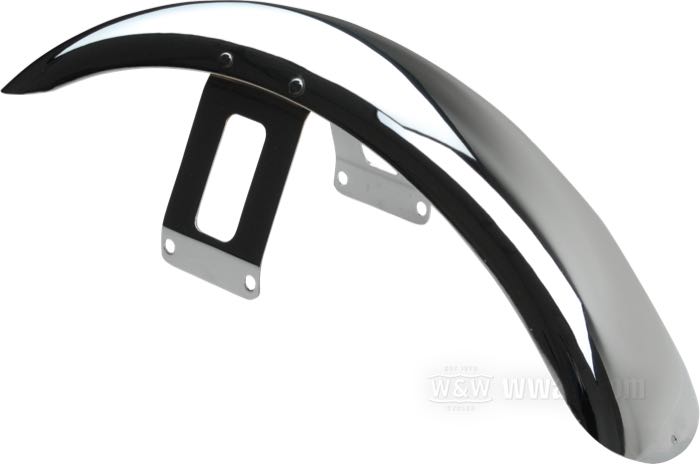 Parafango anteriore; atto per FXWG/FXST/FXDWG 1980-2007; acciaio, cromato; per pneumatico: 18”, 19”, 21 ”; rimpiazza OEM HD 59923-80; peso lordo: 1.07 kg