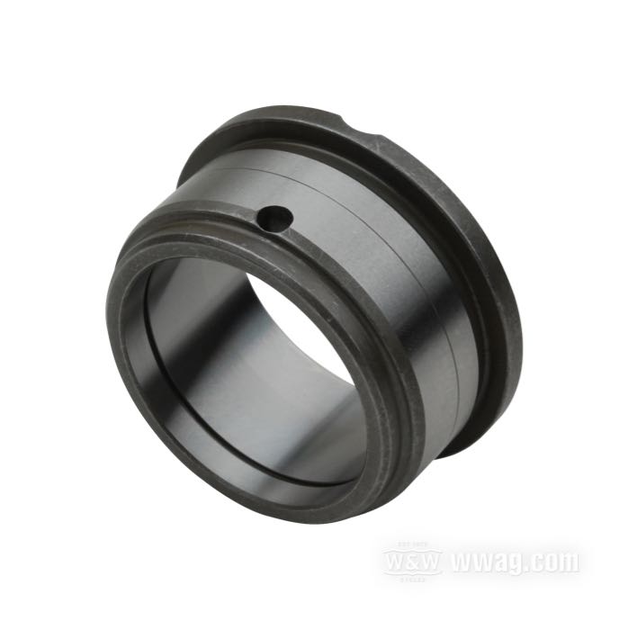 Lagerring von Jims; für Motorgehäuse / Kurbelwellenzapfen Steuerseite; passend für 45 cui/750cc Flathead 1939-1973; Stahl; Über-/Untermaß: +0.005 ”; Montageposition: rechts; ersetzt OEM HD 24587-39; USA; Bruttogewicht: 100 g