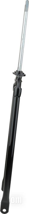 Fourche amortisée; pour Fourche Springer ; adaptable à Big Twin 1936-1948, Servi Car 1941-1958, WLC 1941-1943; acier, noir, finition époxy; rallonge/racourcissemt: +2 ”; remplace OEM HD 2606-36; poids brut: 2.91 kg