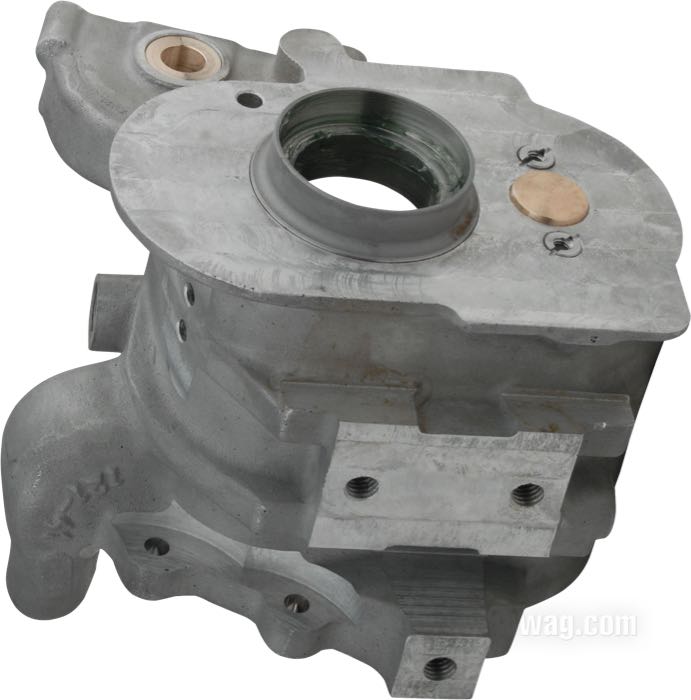 Carter de transmisión; apropiado para 750cc 1941-1963; aluminio fundido; reemplaza OEM HD 34702-41; peso bruto: 2.8 kg