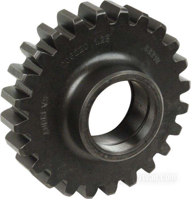 3rd gear by Andrews; for Main shaft; fits 4-speed Big Twin 1959-1986; steel; number of teeth: 24; replaces OEM HD 35306-59; gross weight: 460 g