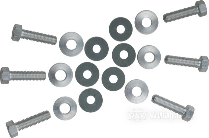 Kit de montaje del depósito de Colony; apropiado para modelos 1918-1952; superior; acero, CAD (método ZnNi), tamaño extra grande 1/4”-28; reemplaza OEM HD 3666; EE. UU.; peso bruto: 650 g