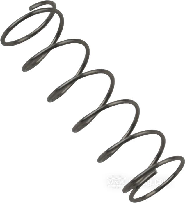 Resorte; para motor de arranque tipo Prestolite / carbones de motor de arranque; apropiado para Big Twin 1966-1982, Sportster 1967-1980; acero para resortes; reemplaza OEM HD 31534-66; peso bruto: 10 g
