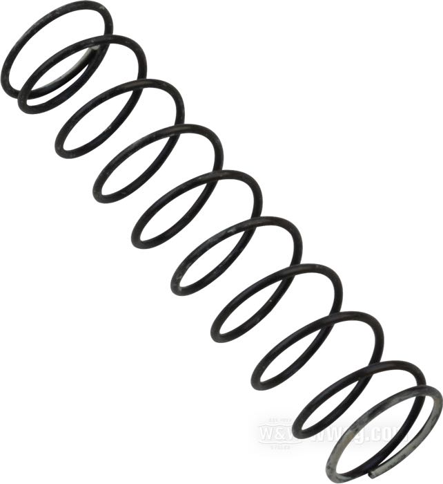 Spring; for Starter motor / Starter clutch; fits Big Twin 1991-2010, Sportster 1999-2009, Buell 1999-2009; spring steel; replaces OEM HD 31692-90; gross weight: 60 g