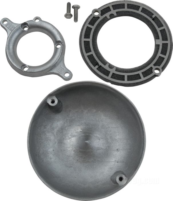 Filtro aria »Plain« di Fork; per carburatori S&S Super E/G; alluminio, lucidato; Giappone; peso lordo: 550 g
