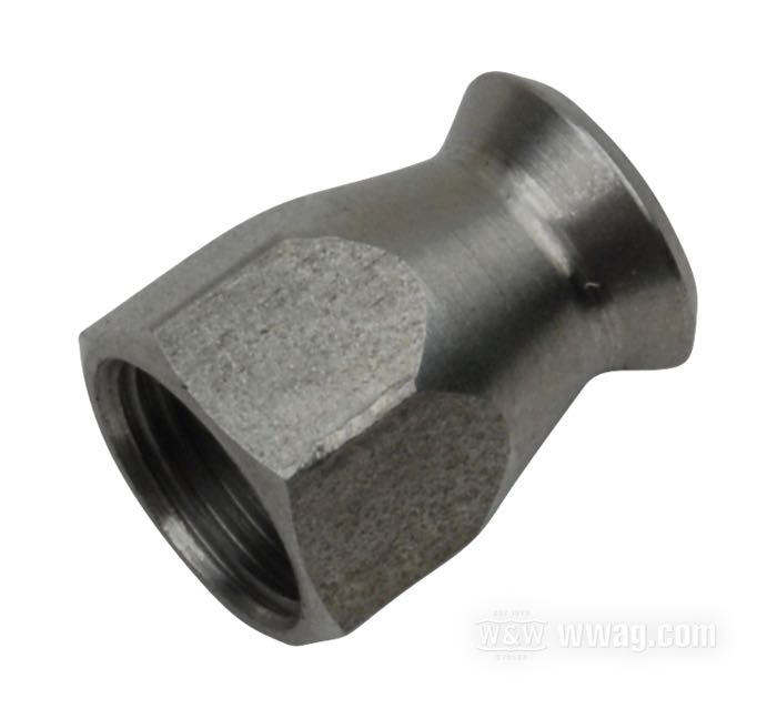 Tuerca de racordo; para Tubo de freno inox DIY (de bricolaje); acero inoxidable; peso bruto: 10 g