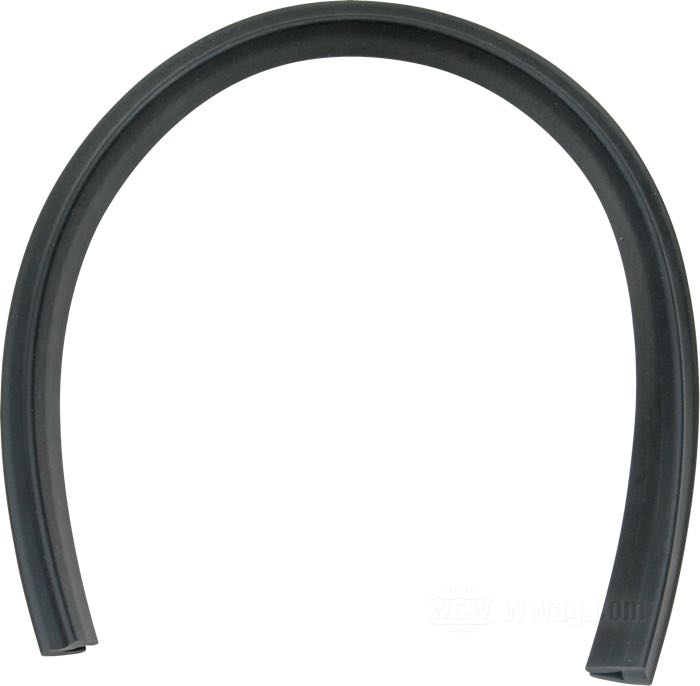 Trim rubber; for Dash panel; fits FLH, FXWG, Softail 1968-1995, FX 1971; rubber, black; length: 27 cm; replaces OEM HD 71295-68; USA; gross weight: 10 g