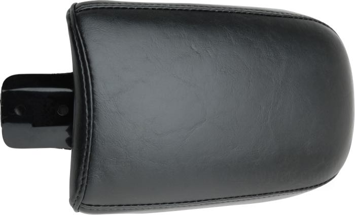 Pouf »Silhouette« de Le Pera; pour Silhouette Solo; adaptable à Dyna 2004-2005 (sauf FXDWG); simili cuir, noir, hauteur avant: 6 cm / hauteur arrièrer: 4 cm; longueur x largeur: 27 x 17 cm; USA; poids brut: 1 kg
