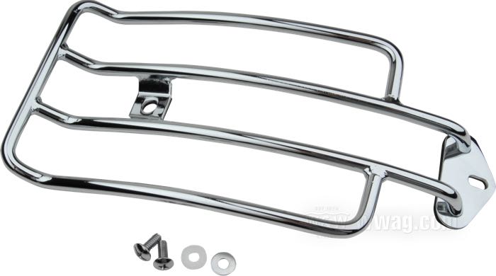 Gepäckträger »Solo«; passend für Dyna 1991-2005; Stahl, verchromt; Abstand der Montagebohrungen: 22 cm; Bruttogewicht: 1 kg