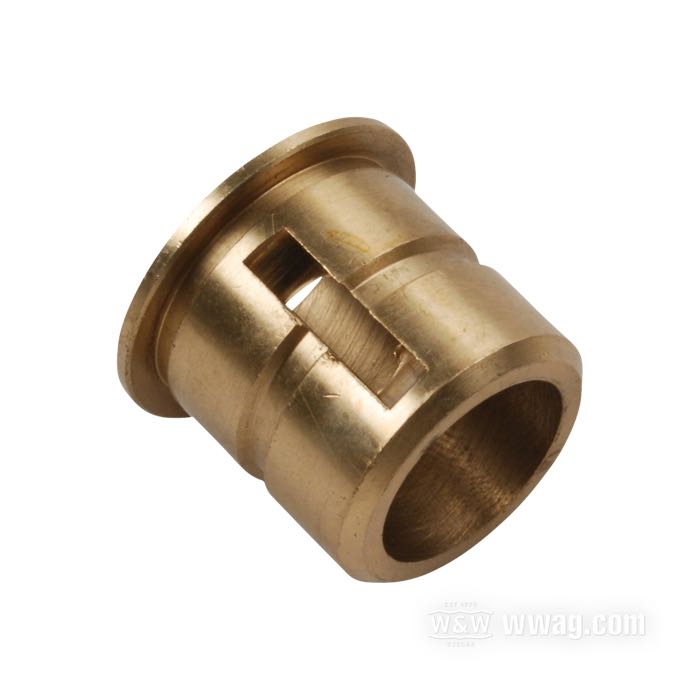 Buchse; für Kurbelwellenzapfen Steuerseite; passend für Big Twin Flathead 1937-1948; Rotguss; ersetzt OEM HD 25591-37; Bruttogewicht: 50 g