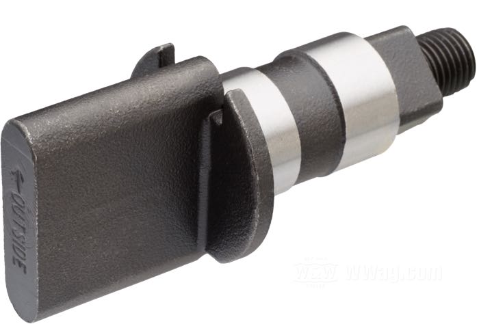 Leva de freno; apropiado para Big Twin 1937-1957; detrás; acero, pavonado; reemplaza OEM HD 4054-37 y 41671-37; peso bruto: 110 g