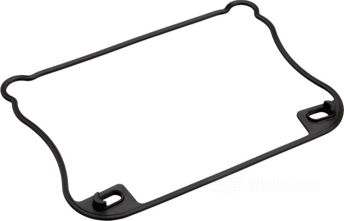 Junta de James Gaskets; para Cubre-balancines; apropiado para Sportster 2004-2006; goma; posición: superior / externo; reemplaza OEM HD 17353-89C; peso bruto: 10 g