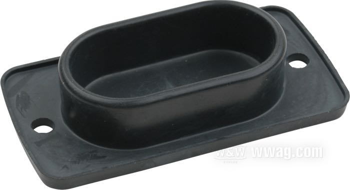 Joint; pour Couvercle / Maître-cylindre frein à main; adaptable à Big Twin et Sportster fin 1985-1995; aussi pour cylindres de frein arrière: FXST 1995-1999, FLST 1987-1999, Dyna 1997-2004, Sportster 1997-2003; caoutchouc; L x L x P: 80 mm x 41 mm x 17 cm; remplace OEM HD 45005-85; poids brut: 10 g