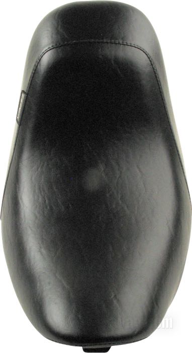 Asiento mono »Bare Bones Standard« de Le Pera; apropiado para Deuce 2000-2007; piel sintética, negro; largo x ancho: 53 x 33 cm; EE. UU.; peso bruto: 4.4 kg
