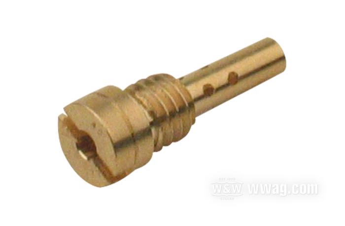 Getto intermedio; per carburetori Keihin CV 1988→; atto per Sportster 1988-2006, Big Twin 1990-2006; ottone; per carburatori CV; #42; rimpiazza OEM HD 27171-89; peso lordo: 10 g