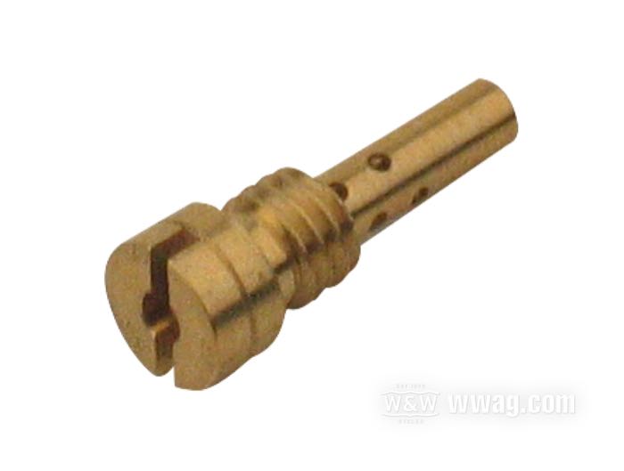 Getto intermedio; per carburetori Keihin CV 1988→; atto per Sportster 1988-2006, Big Twin 1990-2006; ottone; per carburatori CV; #44; peso lordo: 10 g